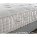 Fabricants de matelas à ressorts ensachés en mousse naturelle non toxique organique adaptée aux besoins du client de la taille de la reine